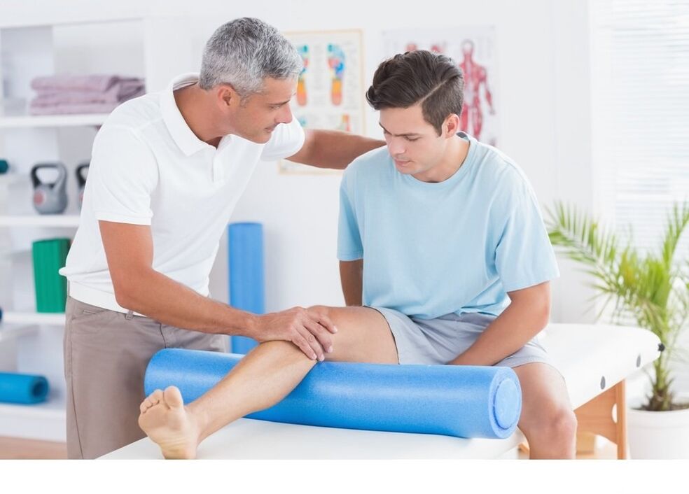 A doctor with a harmful legs