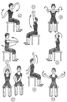 Treatment of mammary osteocondrosis with physical exercises